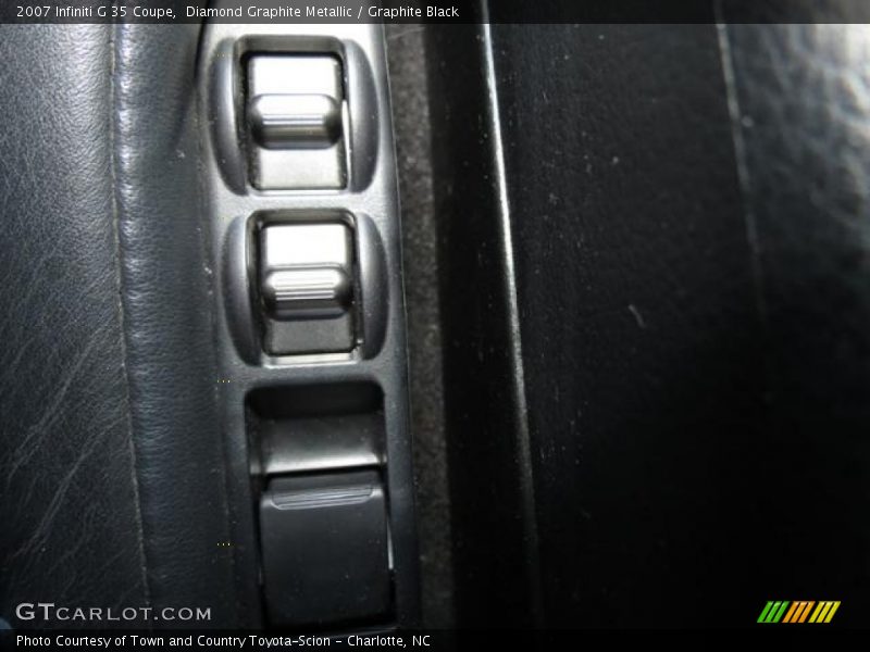 Diamond Graphite Metallic / Graphite Black 2007 Infiniti G 35 Coupe