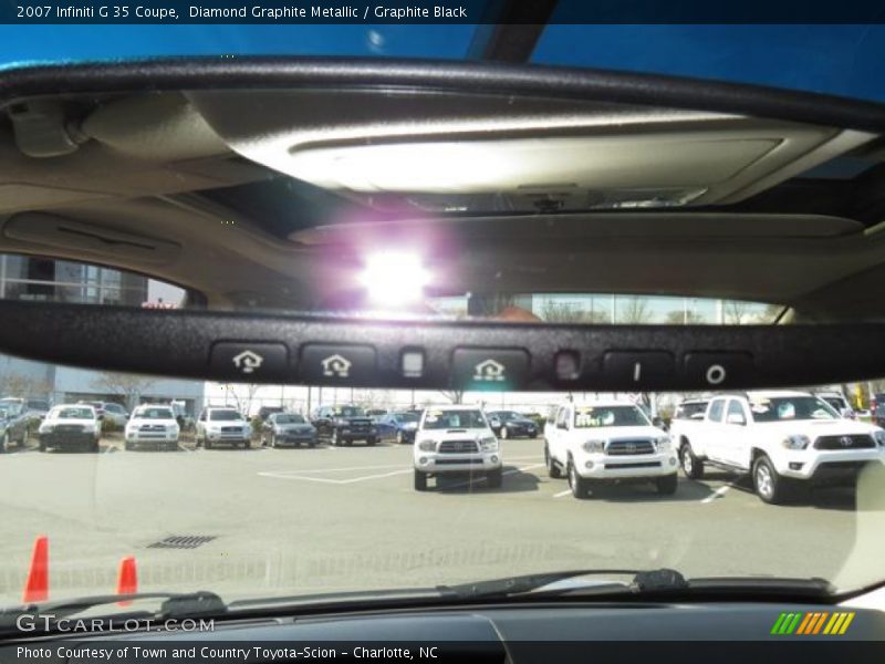 Diamond Graphite Metallic / Graphite Black 2007 Infiniti G 35 Coupe