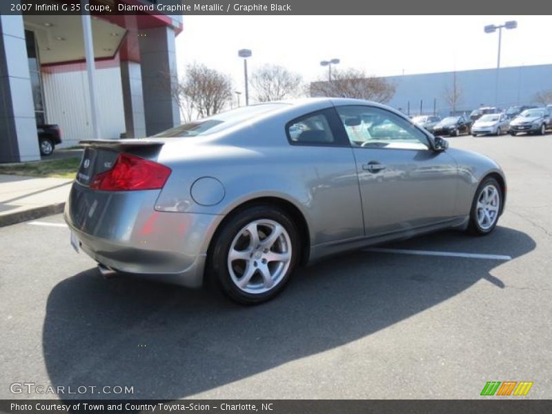 Diamond Graphite Metallic / Graphite Black 2007 Infiniti G 35 Coupe