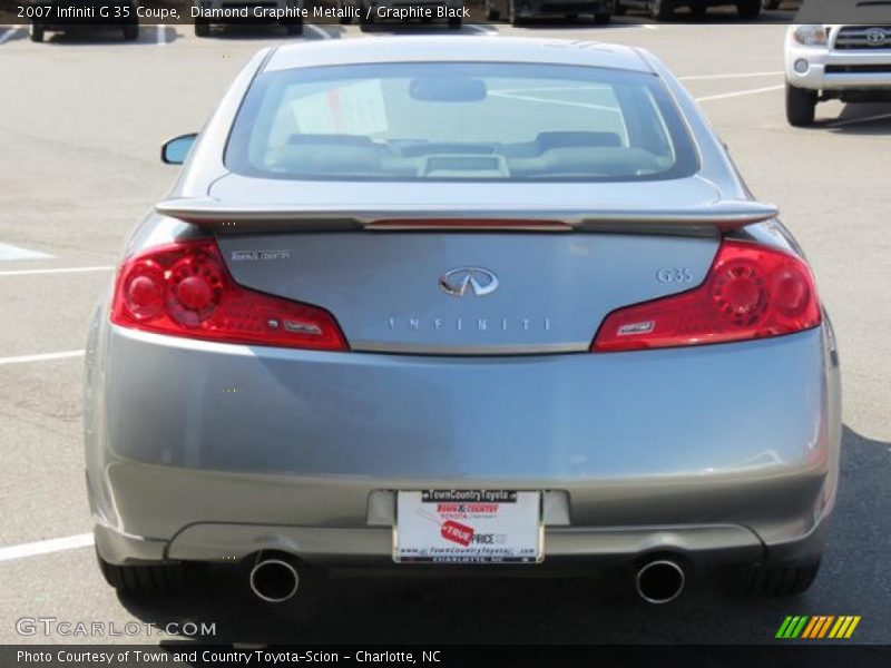 Diamond Graphite Metallic / Graphite Black 2007 Infiniti G 35 Coupe