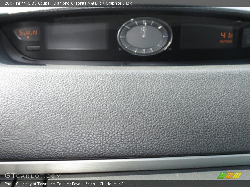 Diamond Graphite Metallic / Graphite Black 2007 Infiniti G 35 Coupe