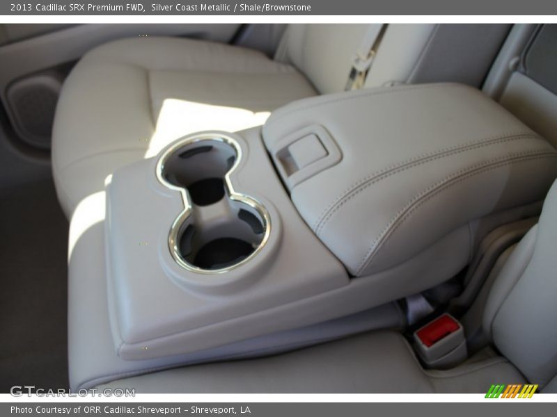 Silver Coast Metallic / Shale/Brownstone 2013 Cadillac SRX Premium FWD