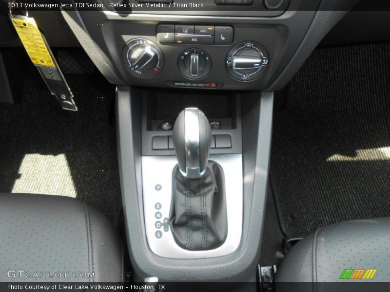 Reflex Silver Metallic / Titan Black 2013 Volkswagen Jetta TDI Sedan