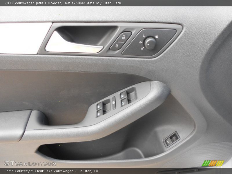 Reflex Silver Metallic / Titan Black 2013 Volkswagen Jetta TDI Sedan