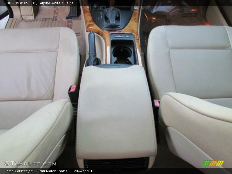 Alpine White / Beige 2002 BMW X5 3.0i