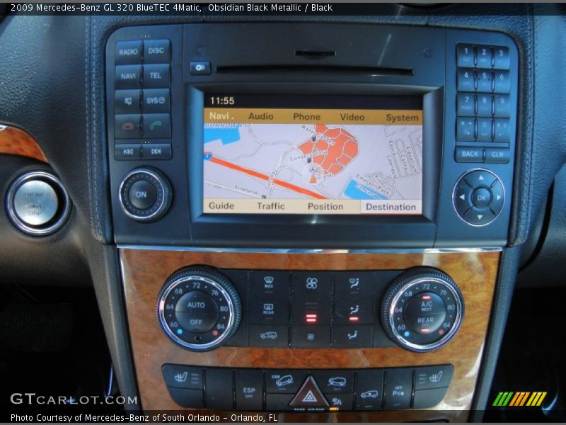 Navigation of 2009 GL 320 BlueTEC 4Matic