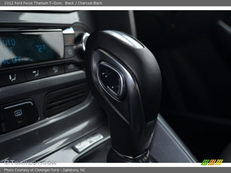 Black / Charcoal Black 2012 Ford Focus Titanium 5-Door