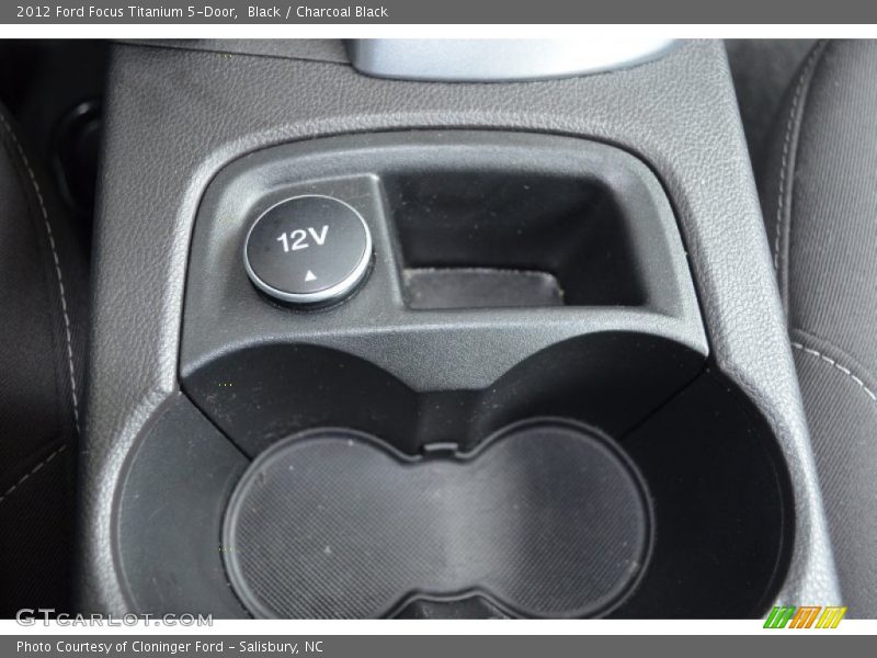 Black / Charcoal Black 2012 Ford Focus Titanium 5-Door