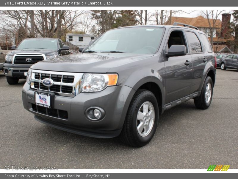 Sterling Grey Metallic / Charcoal Black 2011 Ford Escape XLT