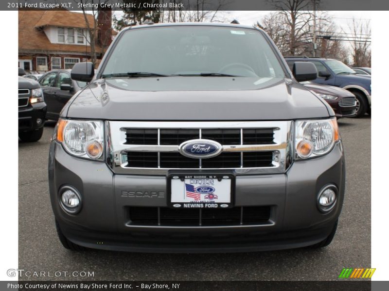 Sterling Grey Metallic / Charcoal Black 2011 Ford Escape XLT
