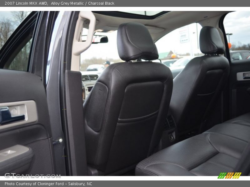 Alloy Grey Metallic / Charcoal Black 2007 Lincoln MKX AWD