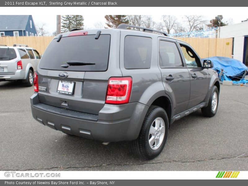 Sterling Grey Metallic / Charcoal Black 2011 Ford Escape XLT