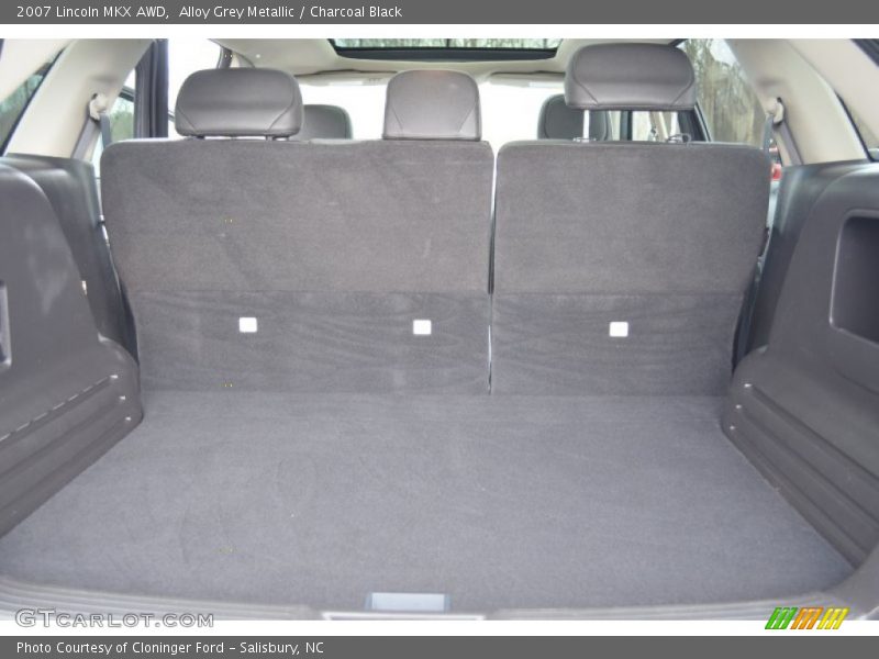 Alloy Grey Metallic / Charcoal Black 2007 Lincoln MKX AWD