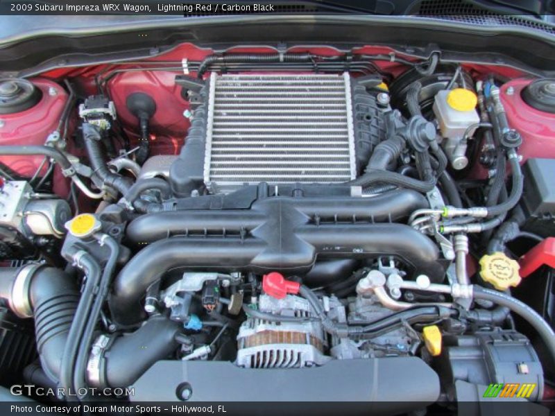  2009 Impreza WRX Wagon Engine - 2.5 Liter Turbocharged DOHC 16-Valve VVT Flat 4 Cylinder