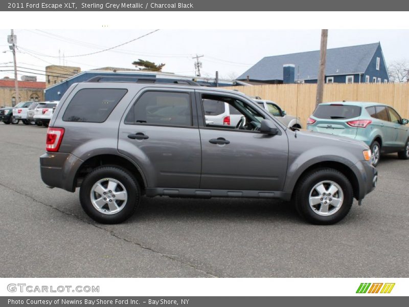 Sterling Grey Metallic / Charcoal Black 2011 Ford Escape XLT