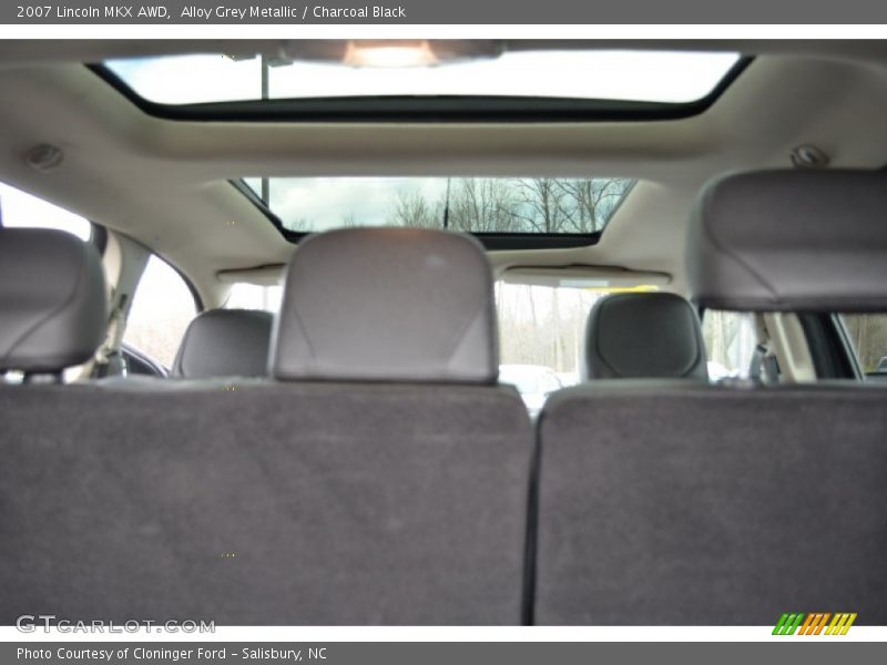 Alloy Grey Metallic / Charcoal Black 2007 Lincoln MKX AWD