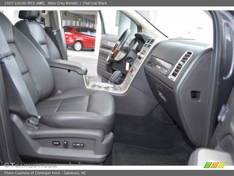 Alloy Grey Metallic / Charcoal Black 2007 Lincoln MKX AWD