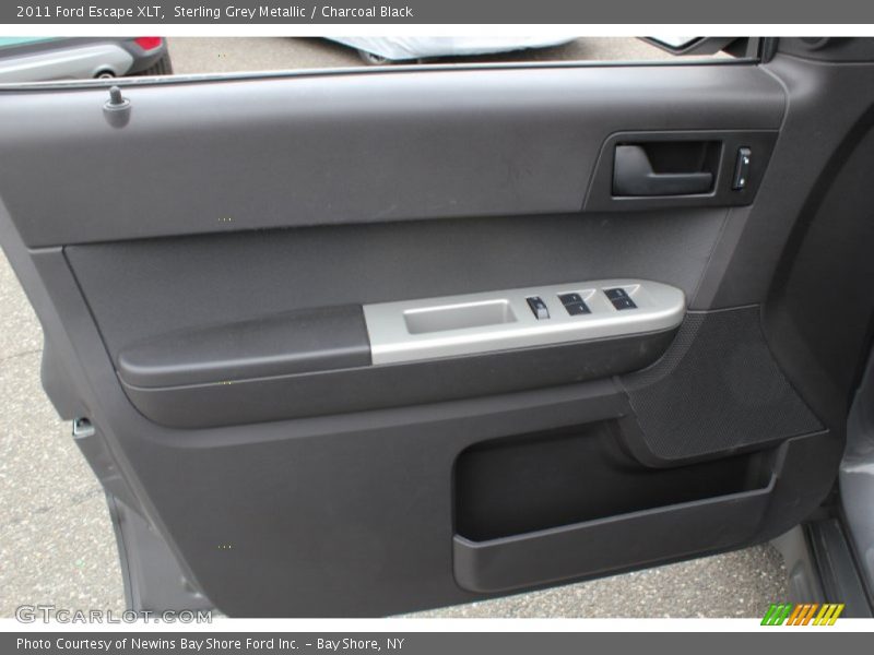 Sterling Grey Metallic / Charcoal Black 2011 Ford Escape XLT