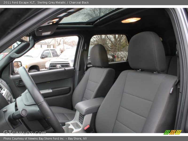 Sterling Grey Metallic / Charcoal Black 2011 Ford Escape XLT