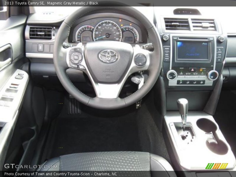 Magnetic Gray Metallic / Black 2013 Toyota Camry SE