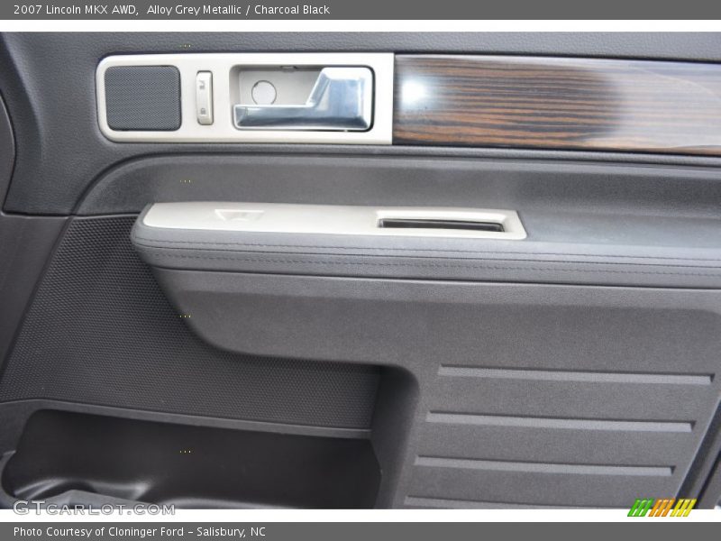 Alloy Grey Metallic / Charcoal Black 2007 Lincoln MKX AWD