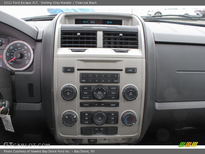 Sterling Grey Metallic / Charcoal Black 2011 Ford Escape XLT