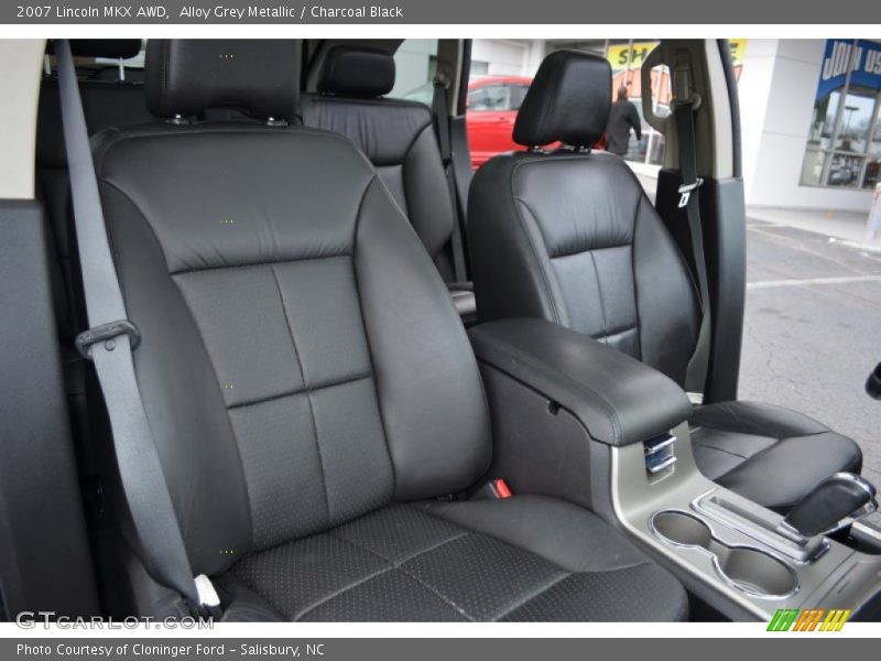 Alloy Grey Metallic / Charcoal Black 2007 Lincoln MKX AWD