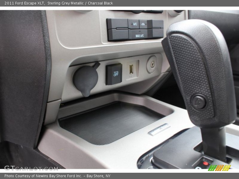 Sterling Grey Metallic / Charcoal Black 2011 Ford Escape XLT