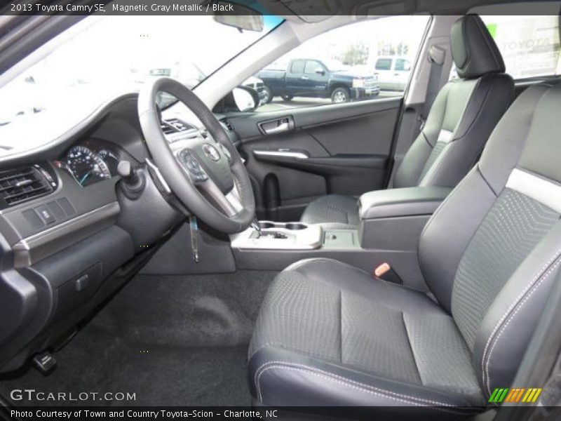 Magnetic Gray Metallic / Black 2013 Toyota Camry SE