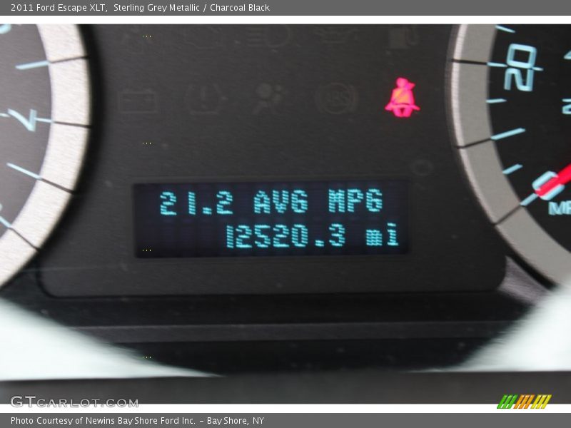 Sterling Grey Metallic / Charcoal Black 2011 Ford Escape XLT