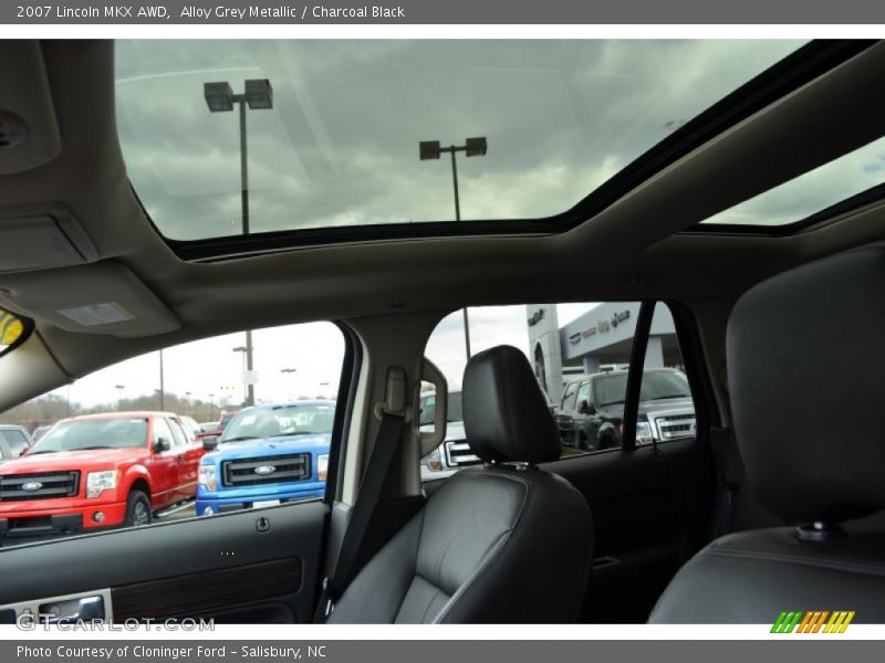 Alloy Grey Metallic / Charcoal Black 2007 Lincoln MKX AWD