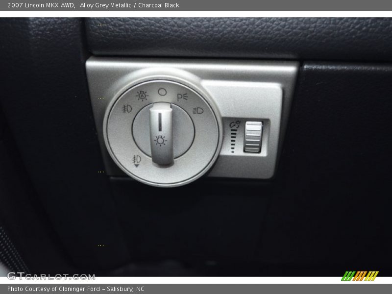 Alloy Grey Metallic / Charcoal Black 2007 Lincoln MKX AWD