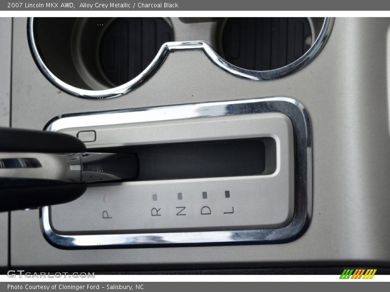 Alloy Grey Metallic / Charcoal Black 2007 Lincoln MKX AWD