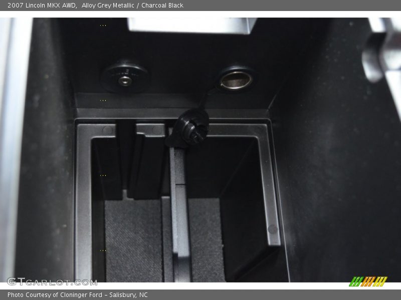 Alloy Grey Metallic / Charcoal Black 2007 Lincoln MKX AWD
