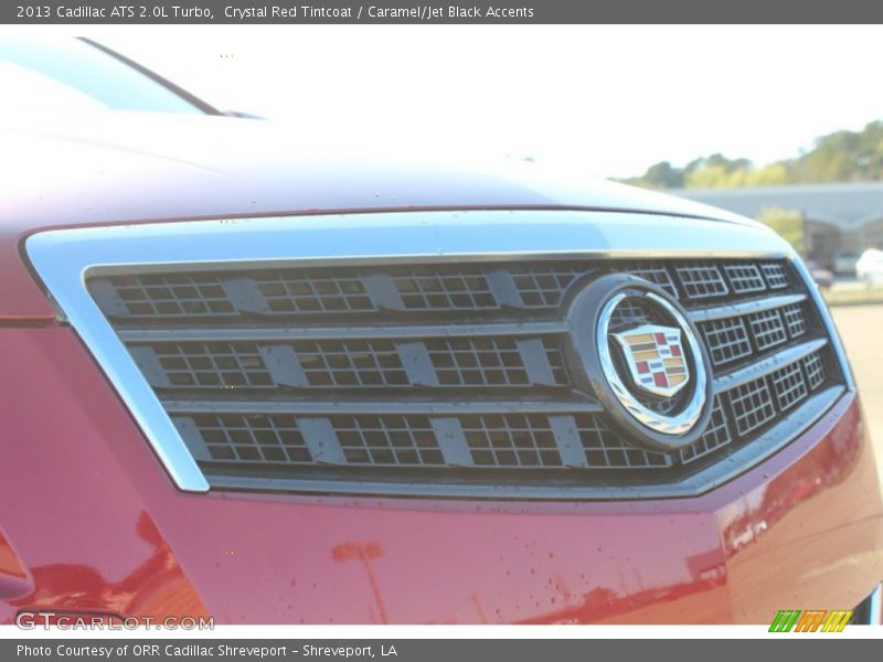 Crystal Red Tintcoat / Caramel/Jet Black Accents 2013 Cadillac ATS 2.0L Turbo