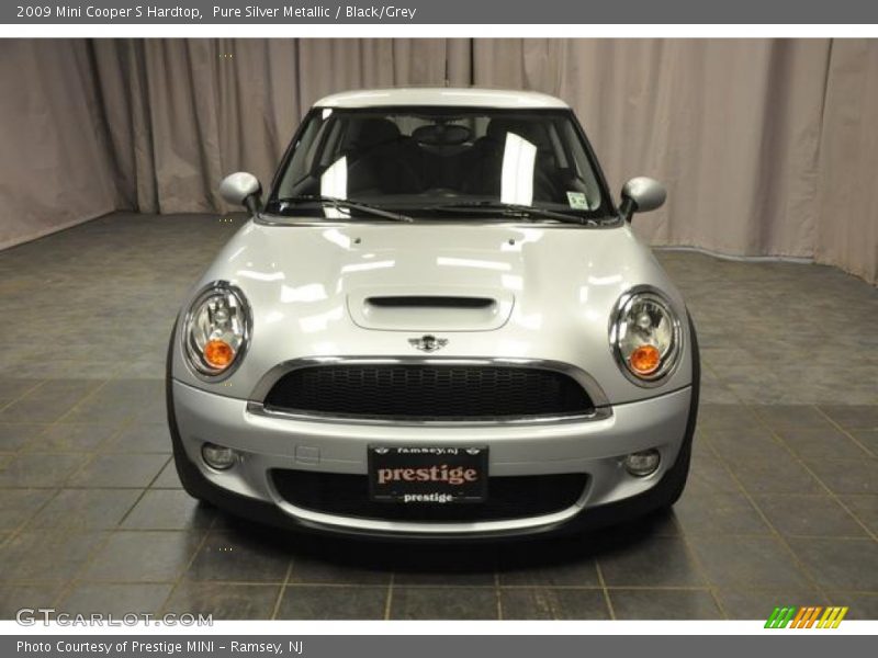 Pure Silver Metallic / Black/Grey 2009 Mini Cooper S Hardtop