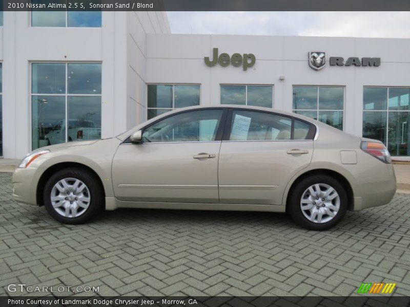 Sonoran Sand / Blond 2010 Nissan Altima 2.5 S