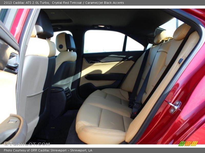 Crystal Red Tintcoat / Caramel/Jet Black Accents 2013 Cadillac ATS 2.0L Turbo