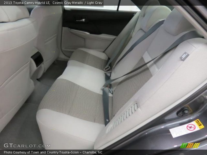 Cosmic Gray Metallic / Light Gray 2013 Toyota Camry Hybrid LE