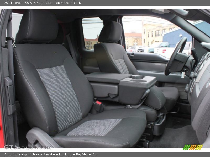 Front Seat of 2011 F150 STX SuperCab