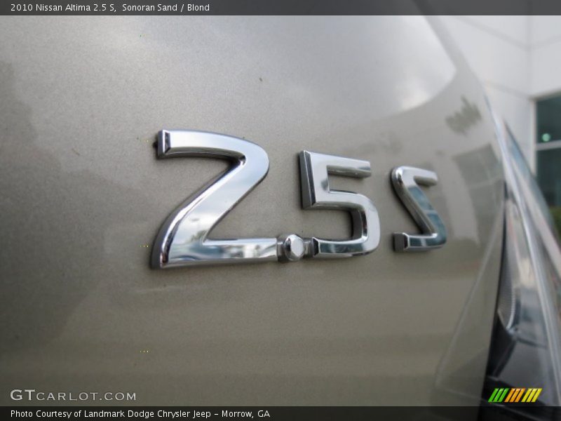 Sonoran Sand / Blond 2010 Nissan Altima 2.5 S