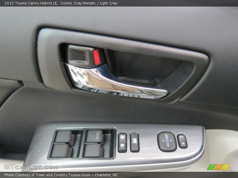 Cosmic Gray Metallic / Light Gray 2013 Toyota Camry Hybrid LE