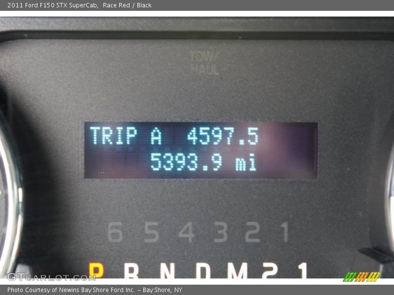 Race Red / Black 2011 Ford F150 STX SuperCab
