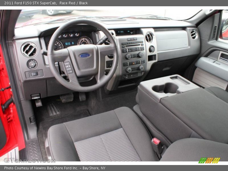 Black Interior - 2011 F150 STX SuperCab 