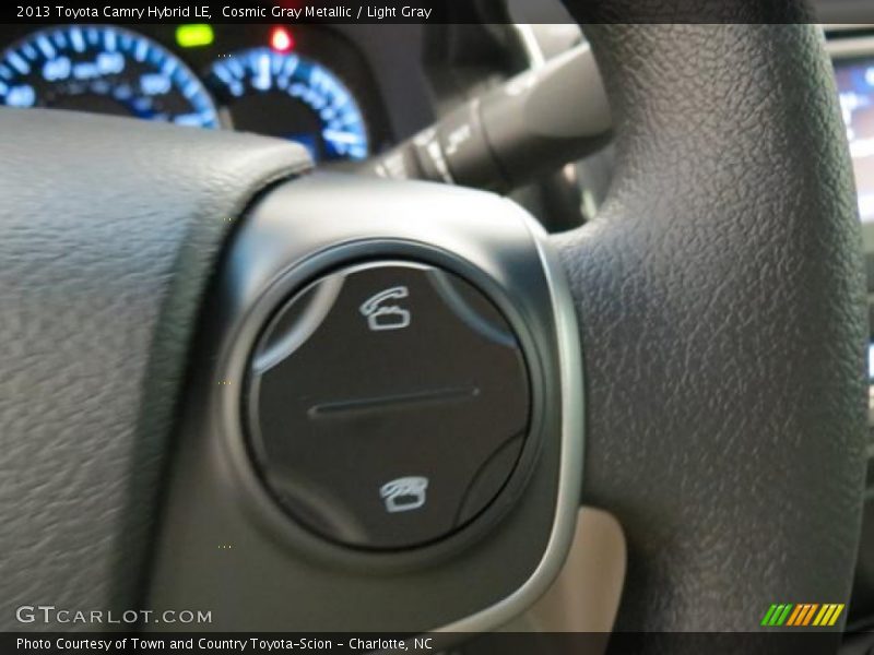 Cosmic Gray Metallic / Light Gray 2013 Toyota Camry Hybrid LE