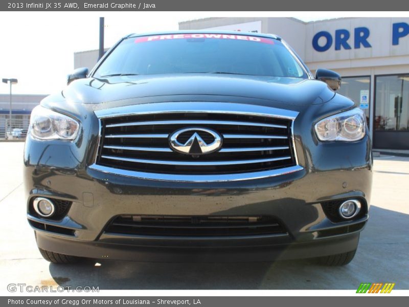 Emerald Graphite / Java 2013 Infiniti JX 35 AWD