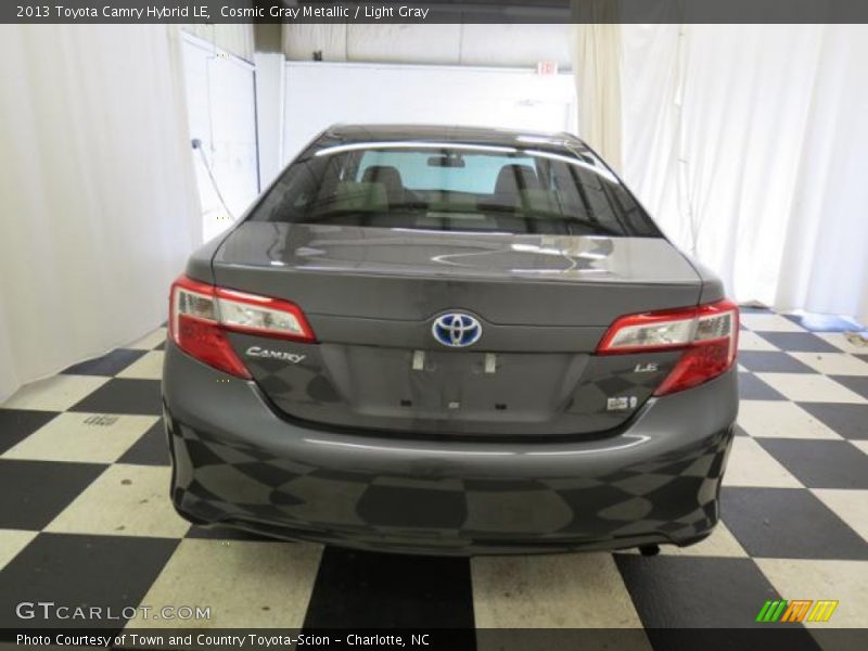 Cosmic Gray Metallic / Light Gray 2013 Toyota Camry Hybrid LE