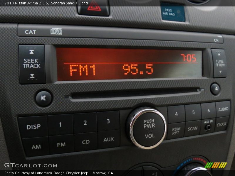 Sonoran Sand / Blond 2010 Nissan Altima 2.5 S