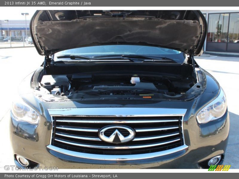 Emerald Graphite / Java 2013 Infiniti JX 35 AWD