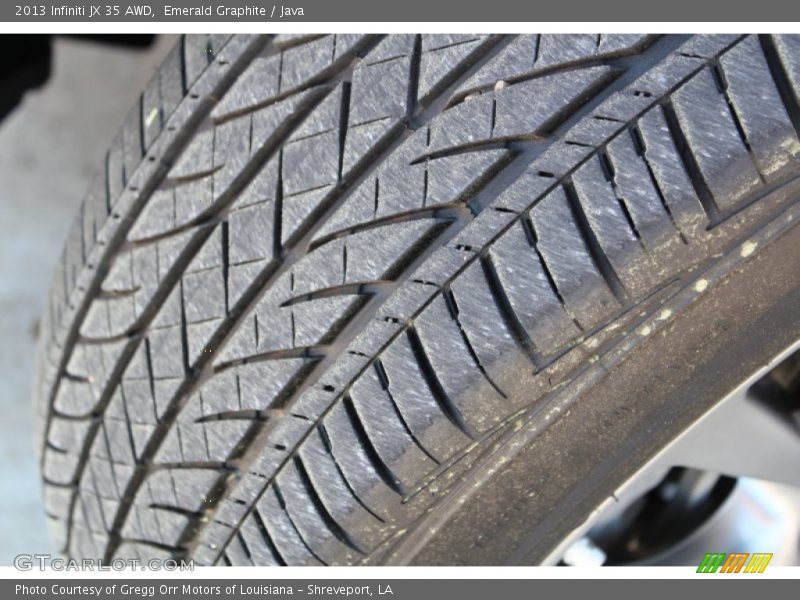 Emerald Graphite / Java 2013 Infiniti JX 35 AWD